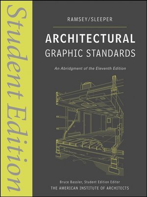 Architectural Graphic Standards - ebook